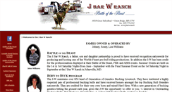 Desktop Screenshot of jbarwranch.com
